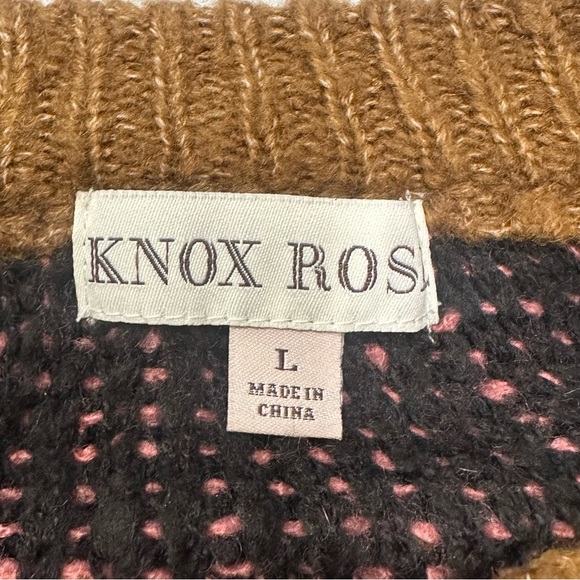 Knox Rose Soft and Cozy Sweater. Size Large - Picture 3 of 3
